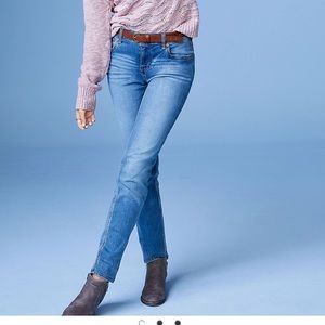 Maurice’s classic straight mid-rise jeans